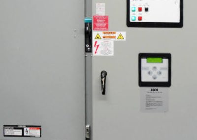 Grey Indoor Siemens Automatic Transfer Switch Control Panel